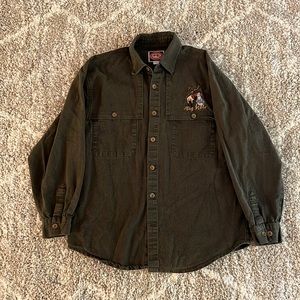 Elk and Ram Button up